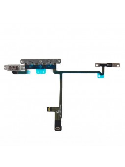 Nappe flex bouton volume vibreur avec pièce métallique assemblé compatible iPhone X