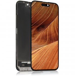 ECRAN LCD POUR IPHONE 15 PLUS RETINA VITRE TACTILE SUR CHASSIS TFT SANS OUTILS