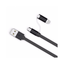 Câble 2 en 1 (Lighting+Micro-USB) LDNIO LC84 Noir 1m