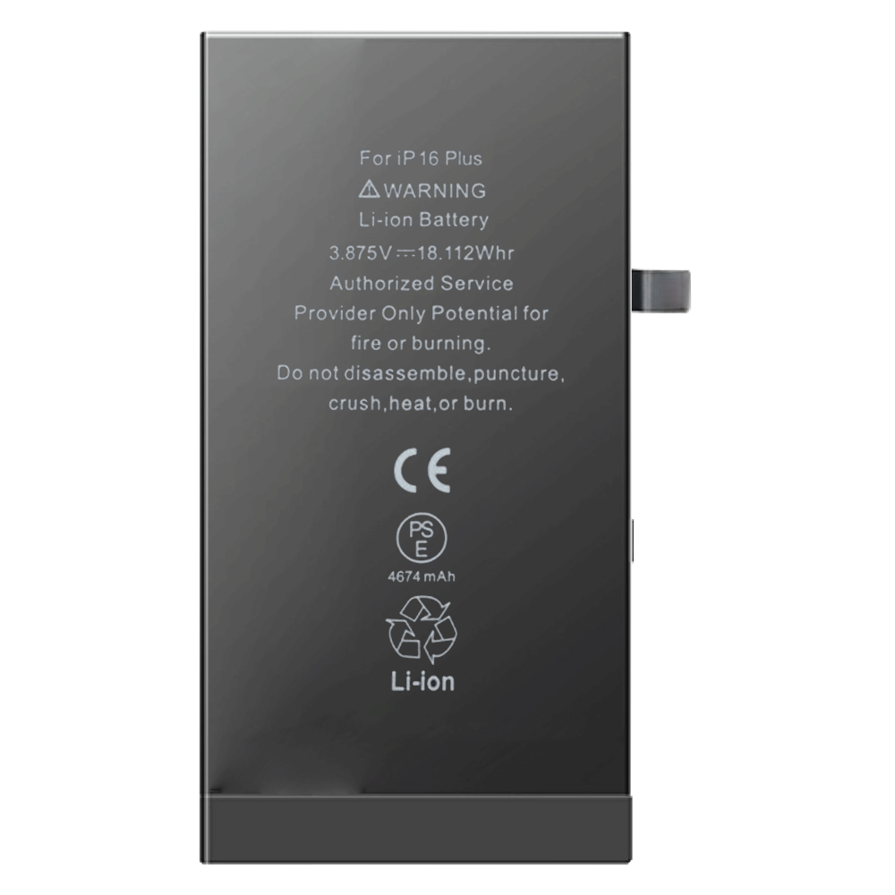 BATTERIE COMPATIBLE AVEC IPHONE 16 PLUS INTERNE NEUVE DE REMPLACEMENT SANS OUTILS
