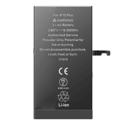 BATTERIE COMPATIBLE AVEC IPHONE 15 PLUS INTERNE NEUVE DE REMPLACEMENT SANS OUTILS
