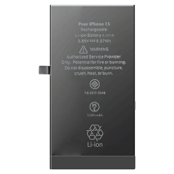 BATTERIE INTERNE COMPATIBLE AVEC IPHONE 15 INTERNE NEUVE DE REMPLACEMENT SANS OUTILS