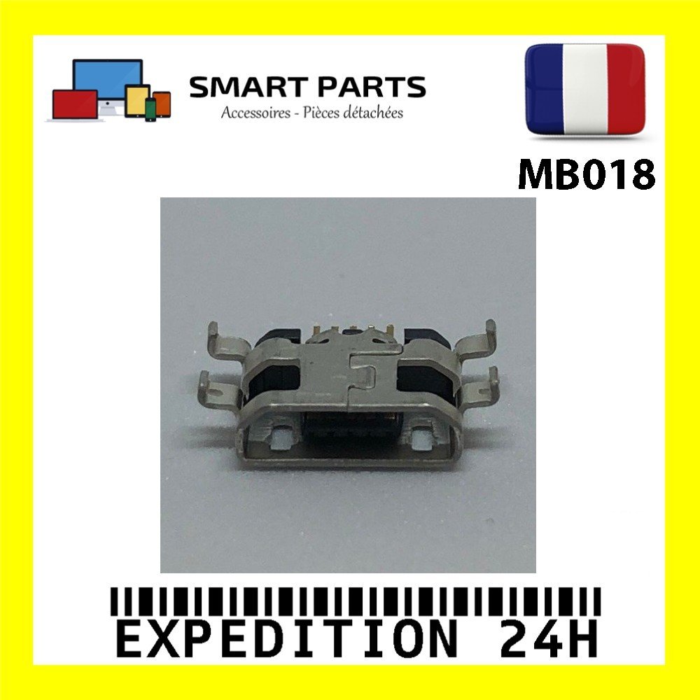 Connecteur à souder micro USB type B femelle / female connector to solder