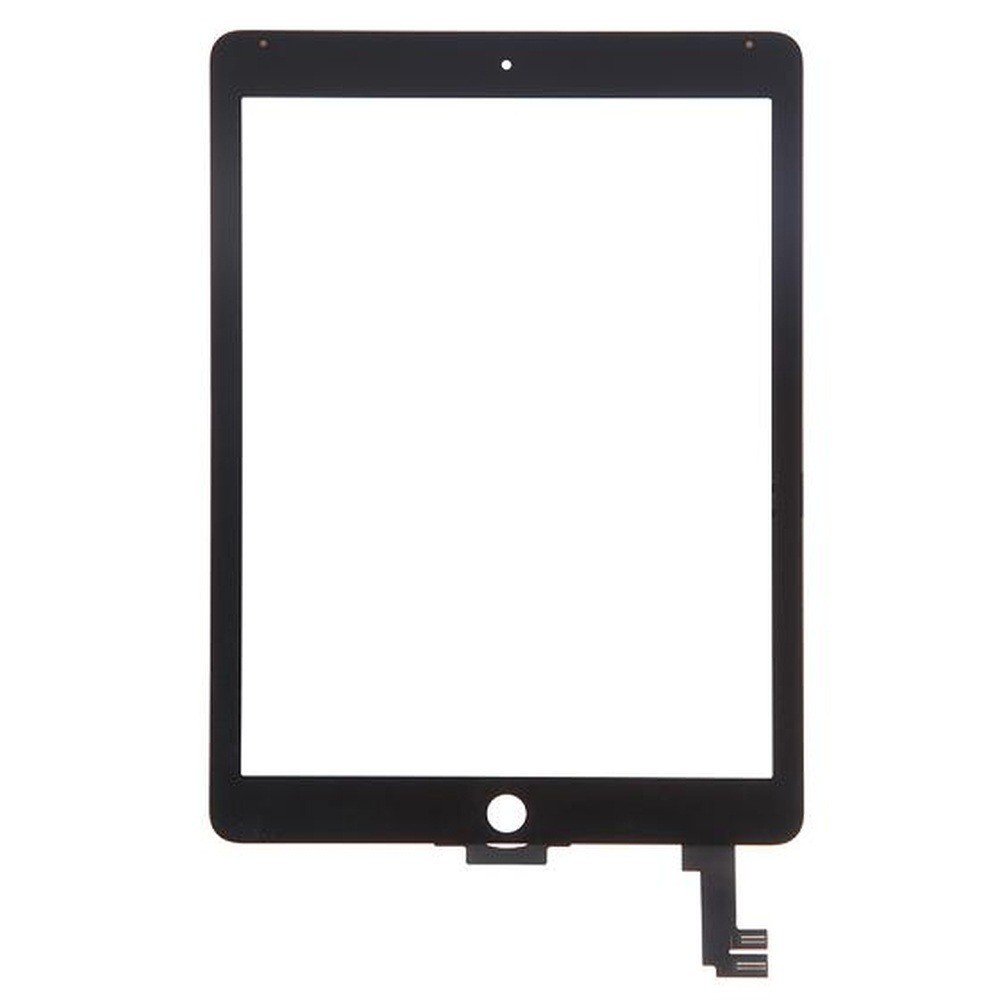Vitre Tactile pour iPad Air 2 Noir Pré Assemblée sans outils