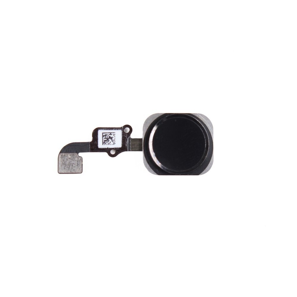 Bouton home noir + nappe - iPhone 6S