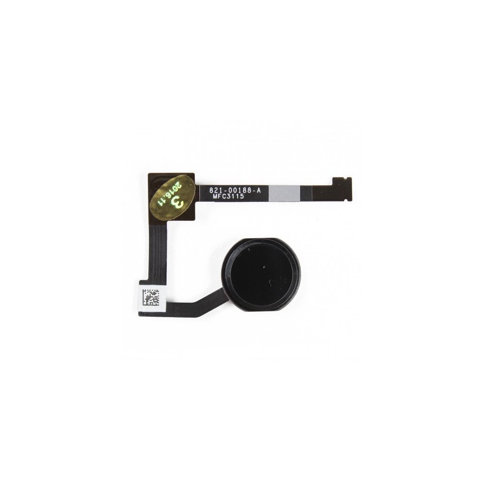 Bouton home + nappe iPad Air 2 Noir