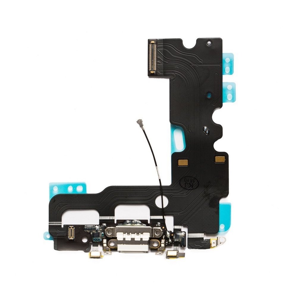 Nappe flex blanc compatible iPhone 7 dock connecteur de charge