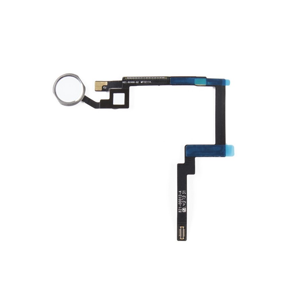 Bouton home + nappe iPad Mini 3 Blanc