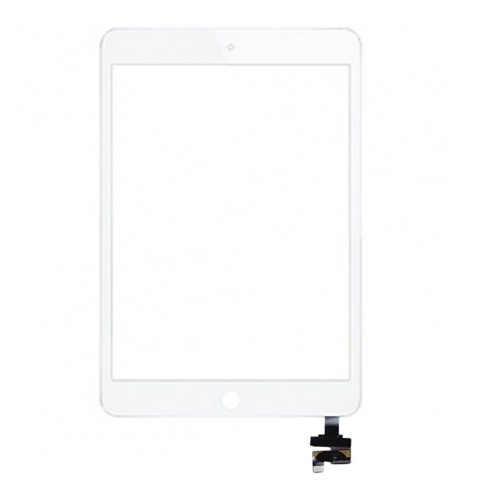Vitre Tactile pour iPad Mini 3 Blanc Pré Assemblée sans outils