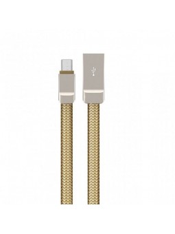 Câble en alliage de zinc Micro-USB LDNIO LS20S Or 1m